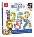 Jogo Educativo Quebra Cabeça Fabulas E Contos Do 1 Ao 9