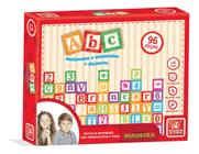 Jogo De Encaixar Infantil Didático Descobrindo o Alfabeto c/ 52 pcs - Jogos  Educativos Escolar - NIG BRINQUEDOS - Letras, Números e Memória - Magazine  Luiza