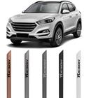 Jogo Friso Lateral Pintado Hyundai New Tucson 2016 2017 2018 2019 2020