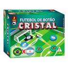 Jogo Futebol de Botão Cristal Caixa com Brasil x Argentina 0382 - Gulliver