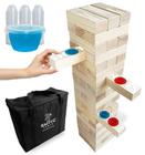 Jogo Giant Tower Party Game SWOOC Games com doses de gelatina escondidas