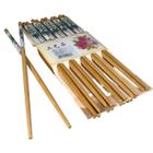 Jogo Hashi Bambu 10 Pares Estampa Variada - Doce Tok Presentes