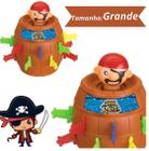 Jogo Infantil Barril Pirata Estrela Original Tamanho Grande - Art Brink