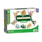 Jogo Infantil de Memória Dinossauros 40 Peças Criativo Pedagógico Pais & Filhos