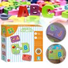 Jogo Educativo de Encaixar - Descobrindo o Alfabeto - NIG Brinquedos -  Alves Baby