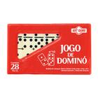 Brinquedo Infantil Jogo Domino Com Estojo 10mm Art Brink - Papellotti
