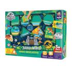 Jogo Infantil Educativo Encaixe as Formas Jurassic World Mimo Toys - 2051