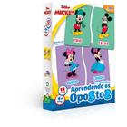 Jogo Infantil Educativo Mickey Aprendendo Os Opostos - Toyster 8073