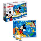 Jogo Infantil Quebra Cabeça do Mickey Madeira 60pçs Original