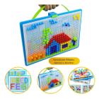 Jogo Inteligente Lógica brinquedo Educativo Montessori 296pc