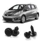 Jogo Kit Grampo Presilha fixação fixar Para-choque Dianteiro Fit 2009 2010 2011 2012 2013 2014