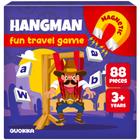 Jogo magnético QUOKKA Hangman Kids 3-5 com ímãs de 80 letras