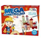 jogo mega construçoes c/45 pçs