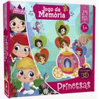 Jogo memória princesas 24 peças madeira - brinca.de criança
