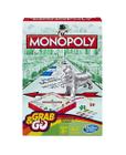 Jogo Monopoly Grab & Go Tabuleiro Banco Imobiliário