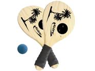 Jogo Tenis De Praia Raquete Beach Tennis Frescobol + Bolinha - Western  Games - Raquete de Beach Tennis - Magazine Luiza