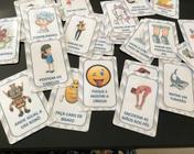 Jogo Para Sala De Aula Coordenação Motora Motricidade Cartas