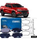 Jogo Pastilha de Freio Dianteira Original Fiat Toro 2016 em diante. - COBREQ