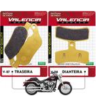 Jogo Pastilha Freio Diant+Tras Harley Fat Boy 1690 12 A 2014 - Valencia Brakes