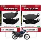 Jogo Pastilha Freio Diant + Tras Honda Xre 190 Vl Brakes - Valencia Brakes