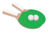 Jogo ping pong 2 raquetes + 2 bolinhas