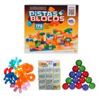 Jogo Pista + Blocos Educativo Colorido Corrida Bolinhas - Paki Toys