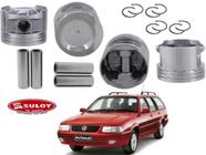 Jogo pistao 100 suloy volkswagen santana quantum 1.8 gasolina 1997 a 1997