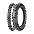 Jogo Pneus de Moto Borilli Medium Soft MX 77 80/100-21 51M + 110/90-19 62M TT