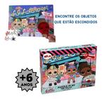 Jogo Puzzle 100 Pçs Quebra Cabeça Infantil Lol com Lente Mágica Presente dia das Crianças