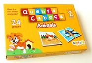 Jogo Quebra Cabeça Animais Variados Infantil C/ 24 Peças - Compre Agora -  Feira da Madrugada SP