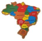 Jogo Quebra Cabeca Puzzle 200 Pecas Mapa do Brasil +7 Anos – Papelaria  Pigmeu