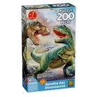 Jogo Quebra Cabeca Puzzle 200 Pecas Batalha Dos Dinossauros