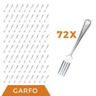 Jogo Restaurante 72 Pçs Garfo Inox Reforçada Casa / Bar - Em casa tem