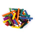 Jogo Rods Cuisenaire Plástico, Montessori - 74 Peças