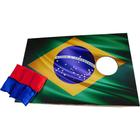 Jogo Saco no Buraco PapiBrink - CornHole - Bandeiras