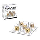 Jogo Shot Drink Jogo Da Velha Tabuleiro 9 Copos 10ml Tequila