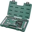 Jogo soquete sextavado 1/4" 3/8" de 1/4" e 3/8" pol com 65 peças sata - st09011sj