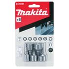 Jogo Soquetes Magnéticos Makita 5Pç B-39154