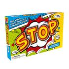 Jogo Stop Tabuleiro com Canetas e Cartelas Apagaveis - Pais e Filhos