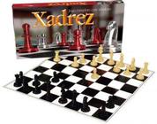 Jogo 5 Em 1 Ludo ,dama, Xadrez Chines, Hipismo, Xadrez - R$ 185