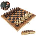 Kit 4 Jogo Xadrez Luxo Em Madeira Mdf 33 Cm - 2046 em Promoção na Americanas