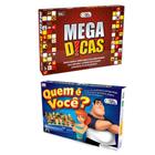 Jogo Tabuleiro Quem é Você Top Line Parecido com Cara a Cara + Mega Dicas - Pais e Filhos