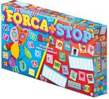 Jogo Tabuleiro Stop E Forca 2 em 1 Jogo da familia