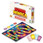 Jogo Tabuleiro Super Mímica Educativo Brinquedo Infantil