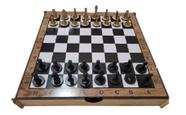 Jogo De Xadrez Tabuleiro Peças Em Vidro Elegante Presentes Criativos 20cm x  20cm - Glass Chess - Jogo de Dominó, Dama e Xadrez - Magazine Luiza