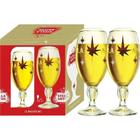 Jogo Taças De Vidro Cerveja 330Ml Com 2 Pçs Stella Artois