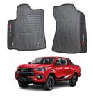 Jogo Tapete Borracha Bordado Para Hilux CD 22 2023 2024 2025