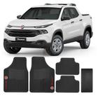 Jogo Tapete de Borracha automotivo fiat Toro