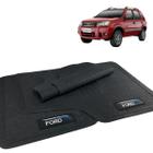 Jogo Tapete EcoSport 2007 2008 2009 2010 Borracha com Logo