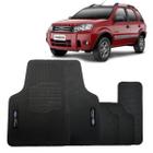 Jogo Tapete EcoSport 2007 2008 2009 2010 Borracha com Logo - Ford